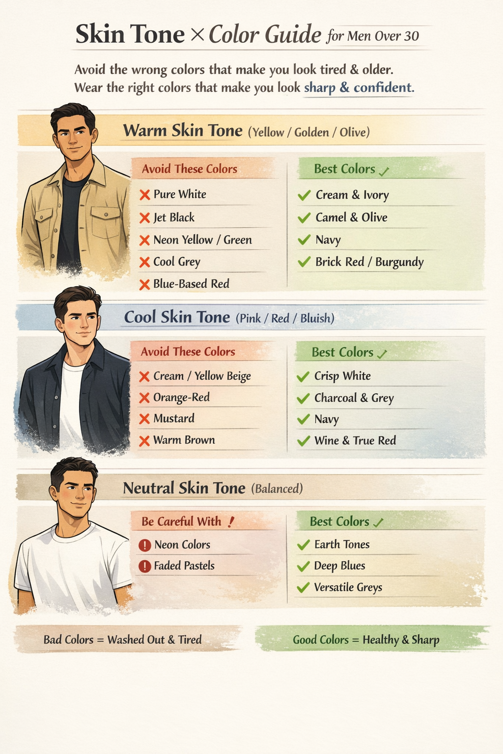 skin tone color guide