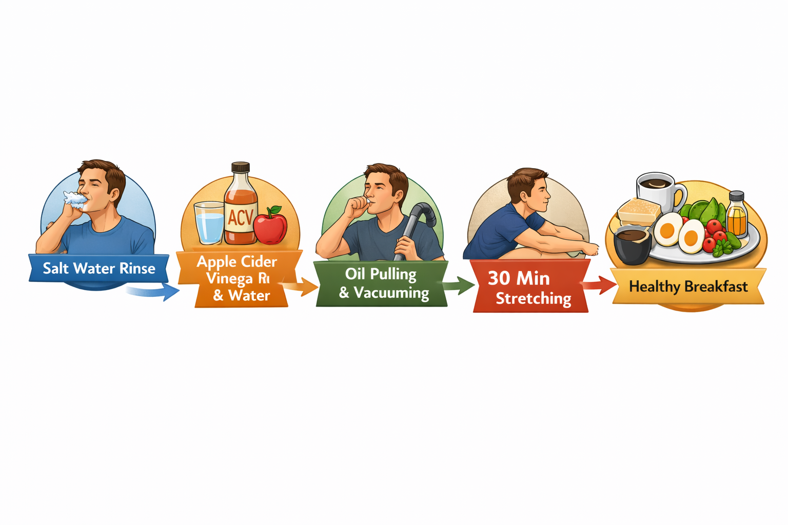 structured morning routine