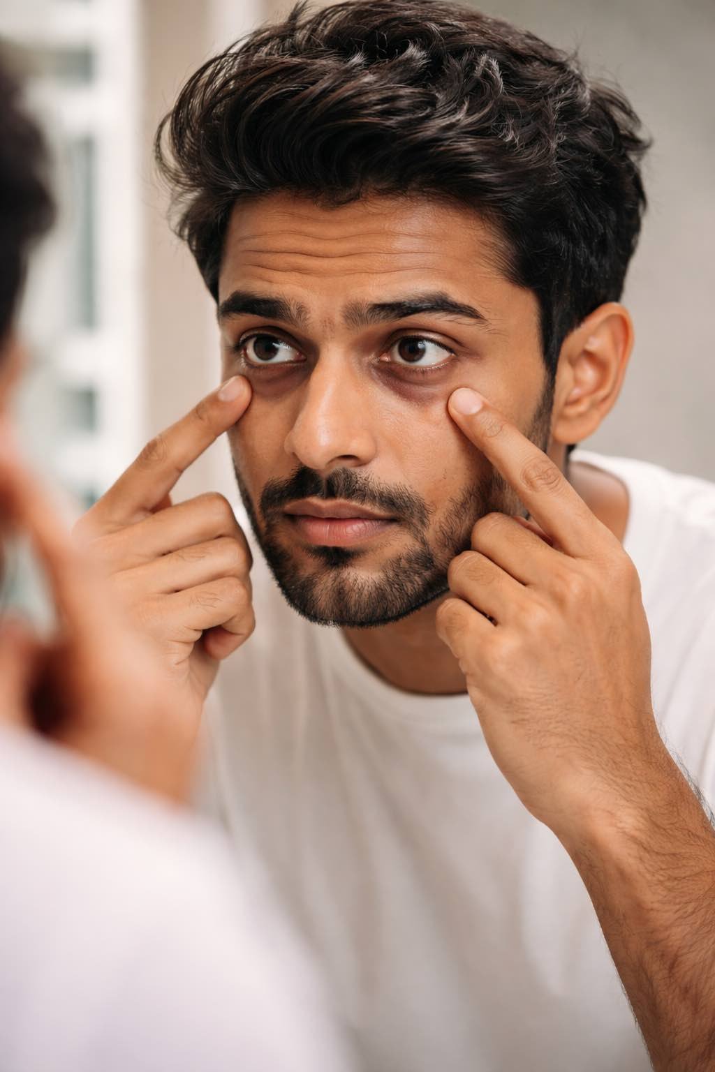 dark circles in men